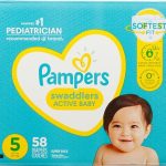 Pampers Swaddlers Newborn Diaper Size 1 96 Count
